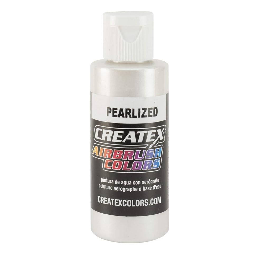 Amazon.com: Createx Airbrush Colors 4 oz. pearl white 5310